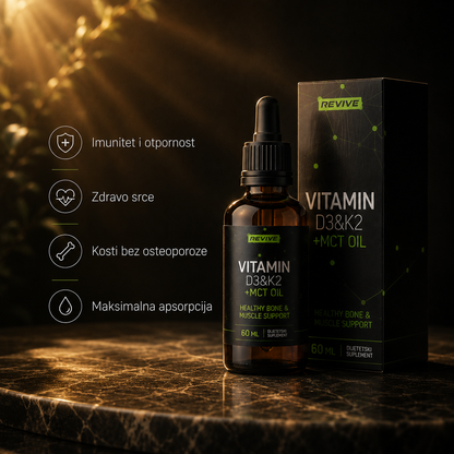 Vitamin D3 + K2 (ulje)
